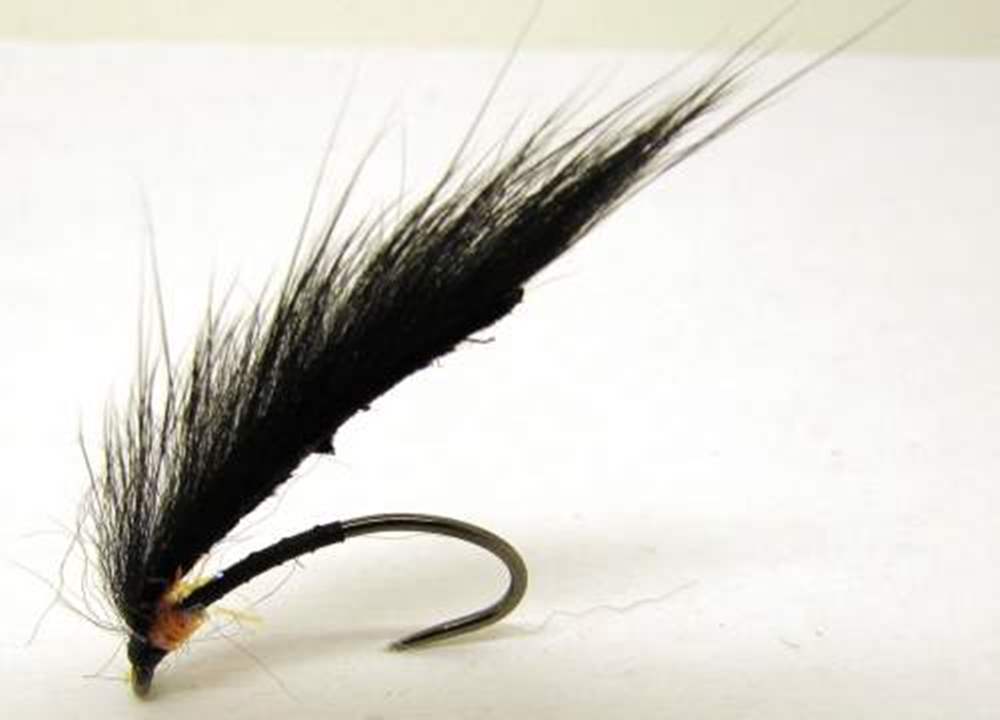 The Essential Fly Barbless Marsden Mohican Black & Orange Fishing Fly