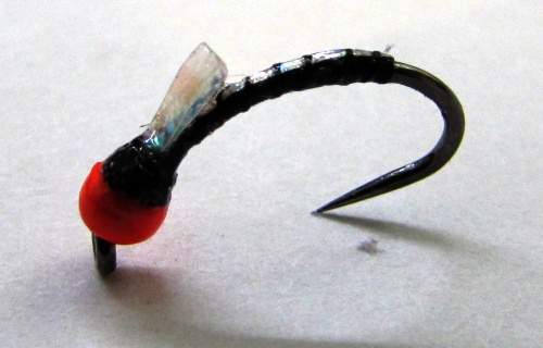The Essential Fly Barbless Tungsten Depth Charge Flashback Buzzer Red Fishing Fly