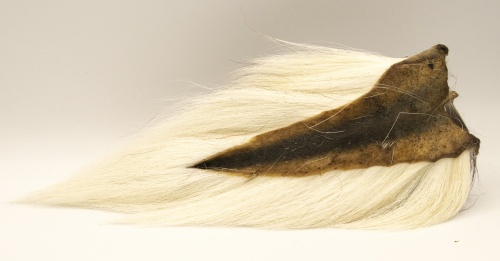Veniard Bucktail (Half) Natural White Fly Tying Materials