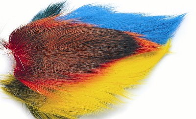 Veniard Bucktail (Whole) Fluorescent White Fly Tying Materials