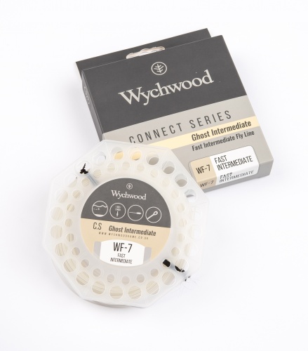 Wychwood Connect Series Fly Line Ghost Intermediate WF6 Fly Line for Trout Fishing