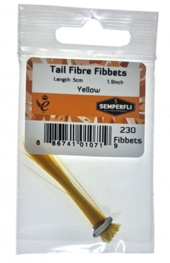 Semperfli Tail Fibre Fibbets Yellow