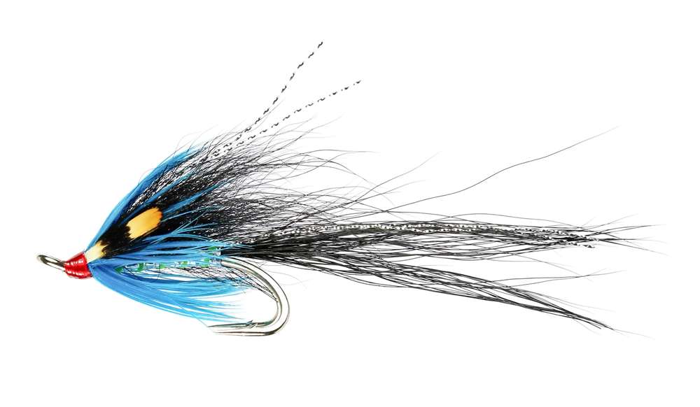 Caledonia Flies Gledswood Blue Jc Patriot Double #14 Salmon Fishing Fly