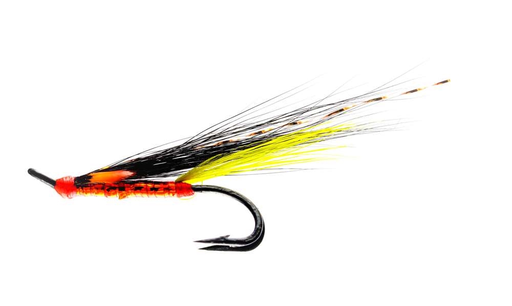 Caledonia Flies Copper Stoat Jc Double #14 Salmon Fishing Fly