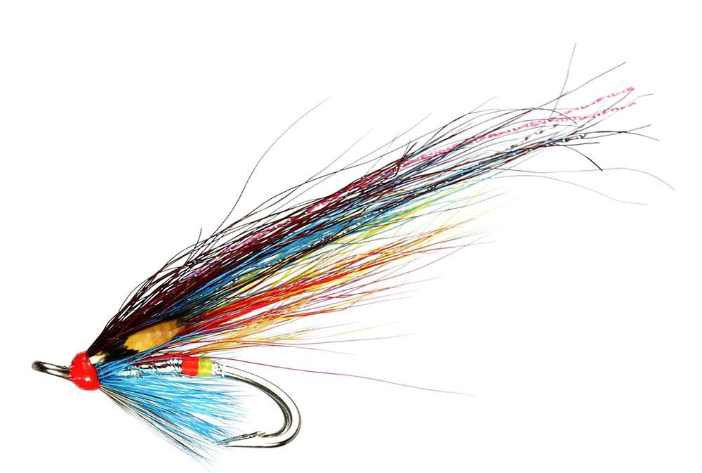 Caledonia Flies Silver Doctor Jc Patriot Double #8 Salmon Fishing Fly