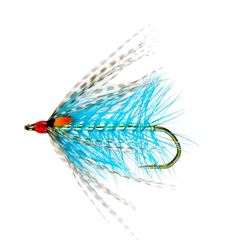 Caledonia Flies Pearly Teal & Blue Jc Sea Trout Single #10 Fishing Fly