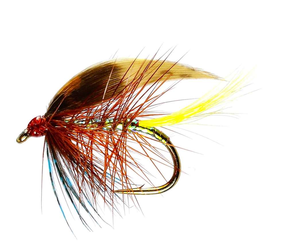 Caledonia Flies Pearly Invicta Winged Wet #10 Fishing Fly