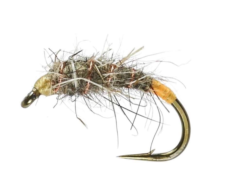 Caledonia Flies Orange Butt Hares Ear (Weighted) #12 Fishing Fly