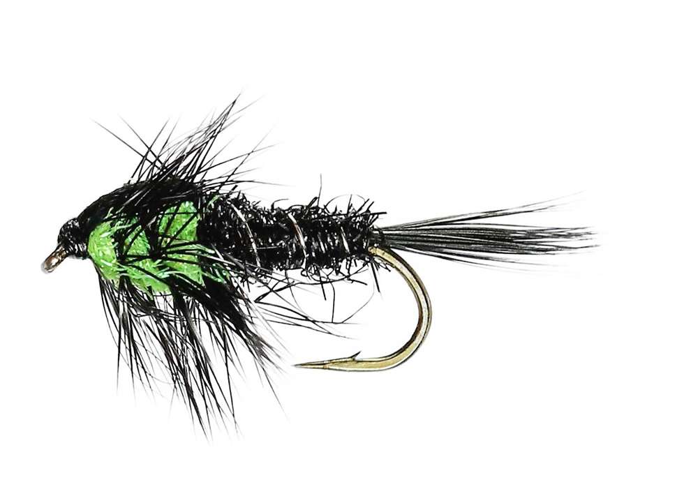 Caledonia Flies Green Montana (Weighted) #12 Fishing Fly