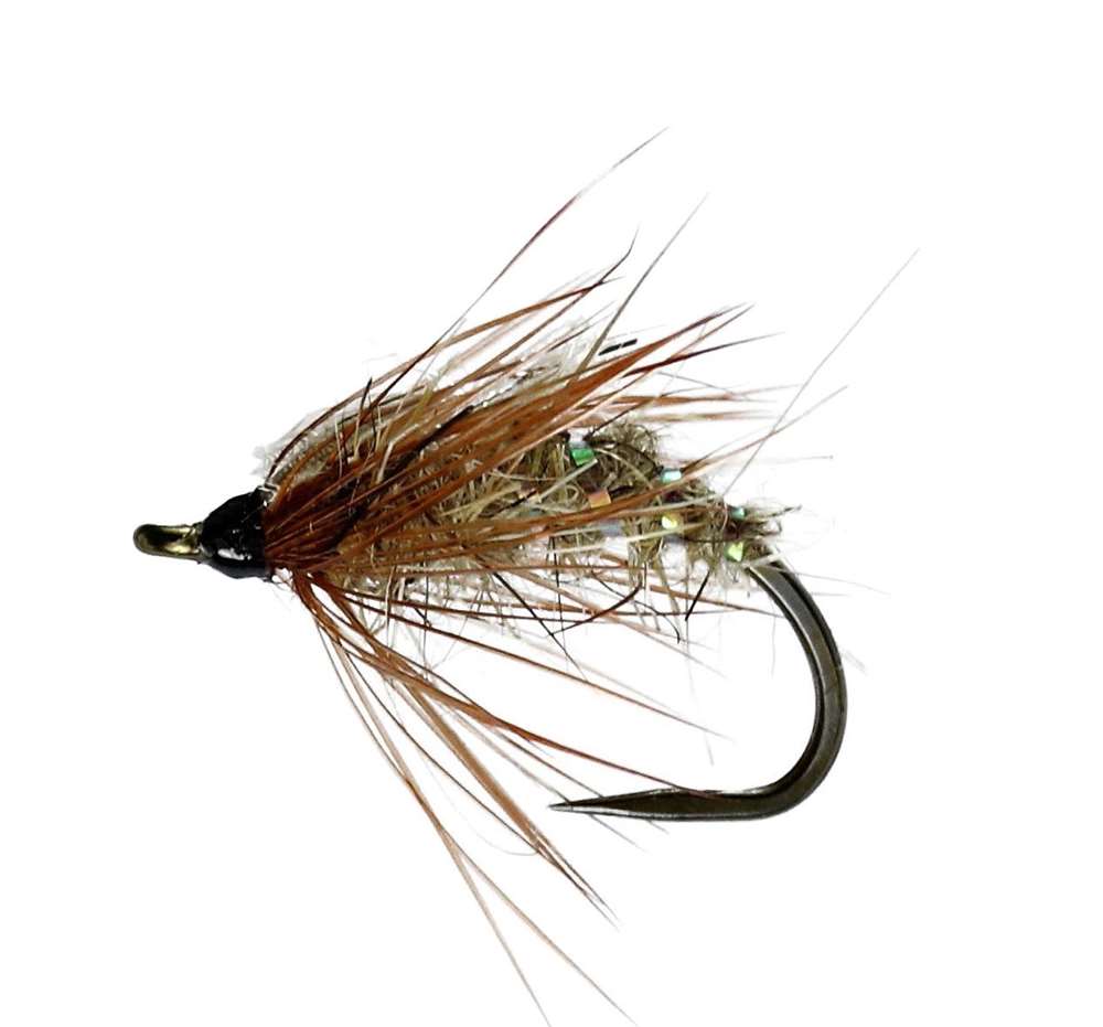 Caledonia Flies Hare's Ear Buzzer Barbless #12 Fishing Fly