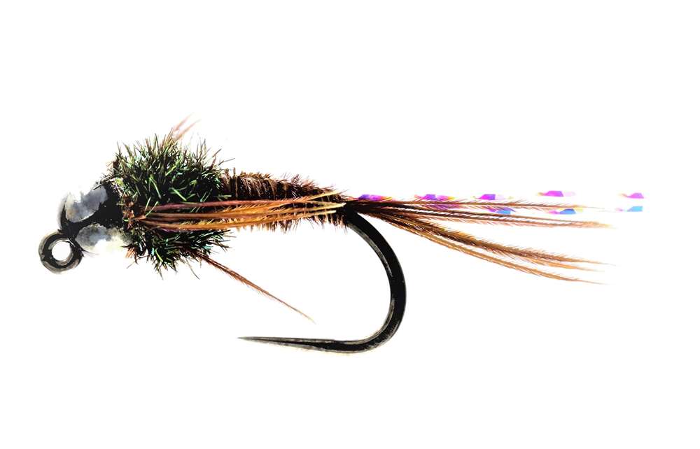 Caledonia Flies Ptn Tungsten Nymph Barbless #14 Fishing Fly