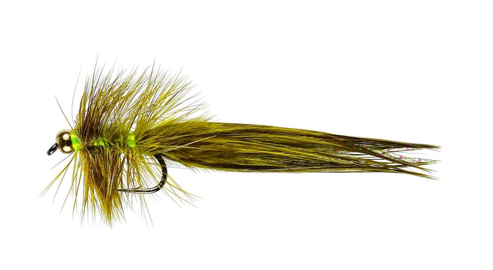 Caledonia Flies Wsw Golden Olive #10 Fishing Fly Barbed Nymph Fly