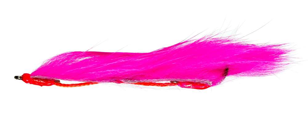 Caledonia Flies Pink Stinger Fry #10 Fishing Fly Barbed Lure or Streamer Fly