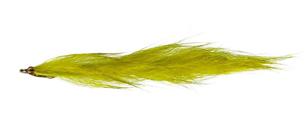 Caledonia Flies Olive Stinger Fry #10 Fishing Fly Barbed Lure or Streamer Fly