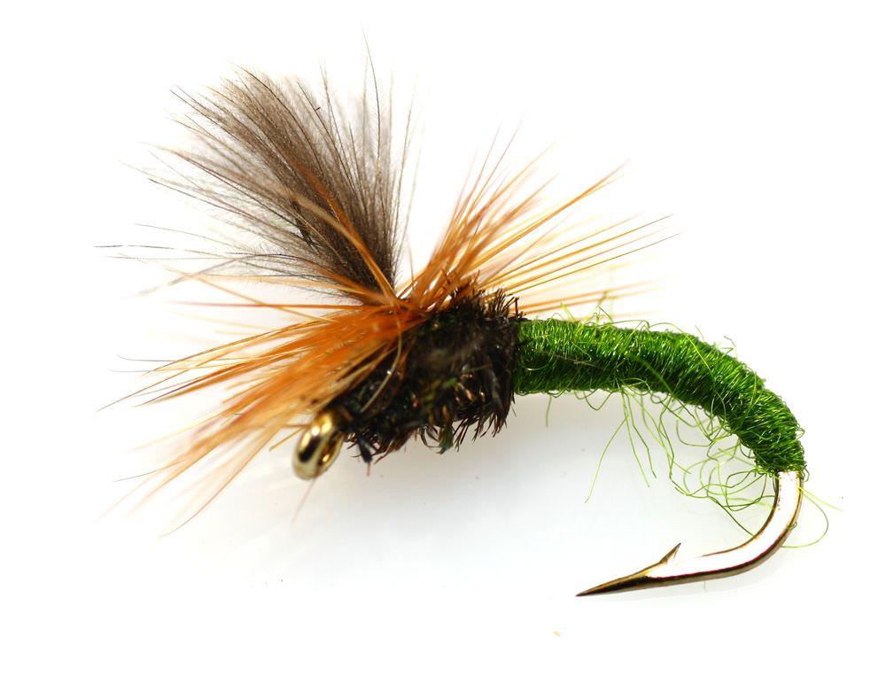 The Essential Fly Cdc Klinkhammer Green Fishing Fly