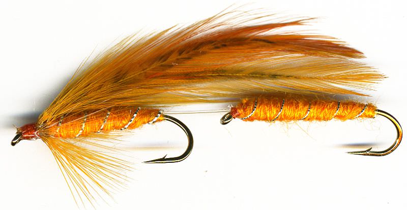 The Essential Fly Orange Tandem Lure Fishing Fly