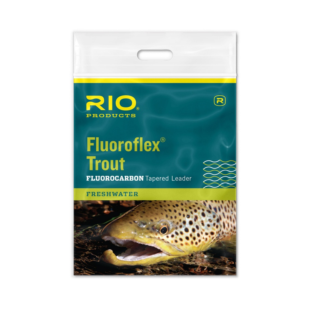 Rio Products Fluoroflex Trout Leader 4X For Flyfishing (Length 9ft / 2.75m)