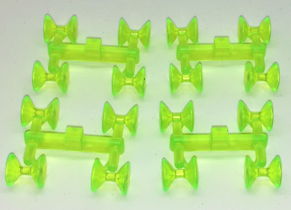 Veniard Diamond Fish Eyes 4mm Green Fly Tying Materials