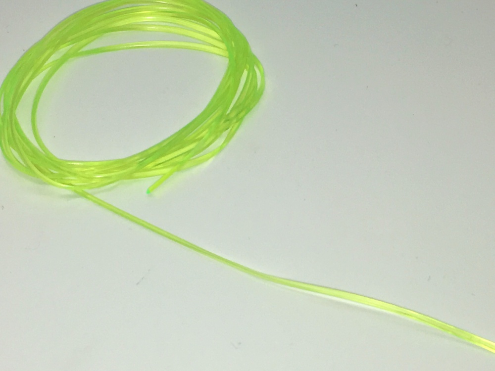 Veniard Magic Glass / V Rib Fluorescent Chartreuse Fly Tying Materials (Product Length 1.53 Yds / 1.4m)