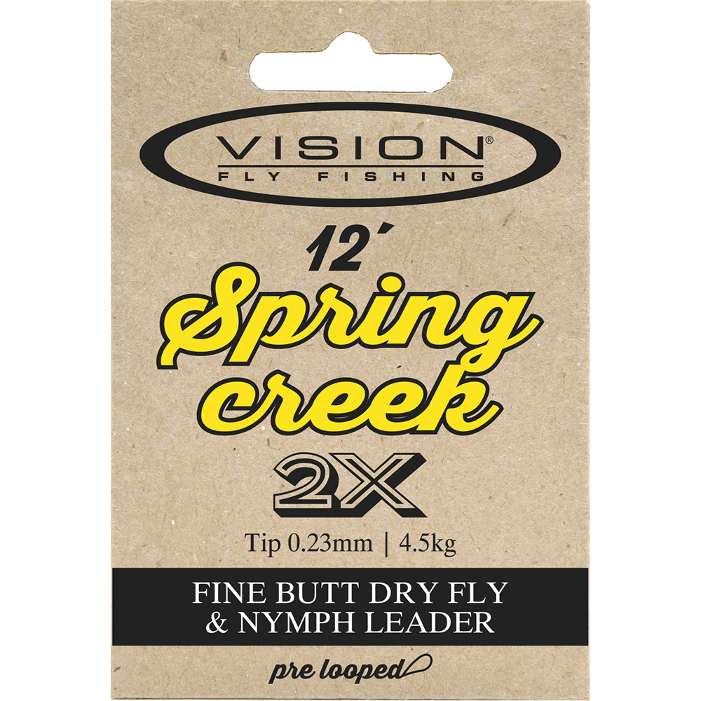 Vision Leader Spring Creek 3.4Lb / 1.5Kg / 6X For Fly Fishing