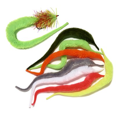 Veniard Magnums Dragon Tails Small Fluorescent Yellow Fly Tying Materials