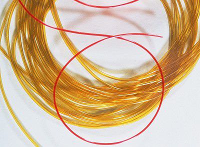 Veniard Ultra Lace Tubing Standard 1mm Orange Fly Tying Materials