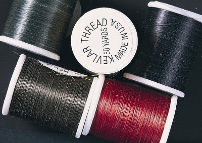 Veniard Kevlar Thread Red Fly Tying Materials (Product Length 50 Yds / 45.7m)