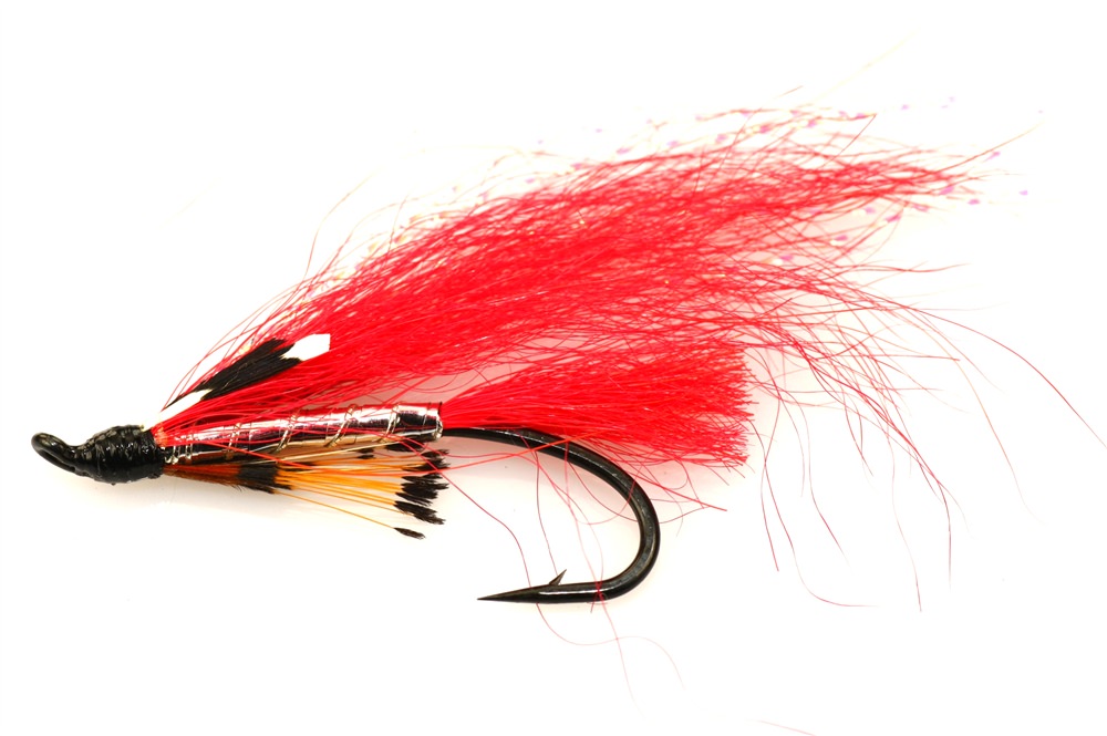 The Essential Fly Adies Taddy Orange (Single Hook) Fishing Fly #6