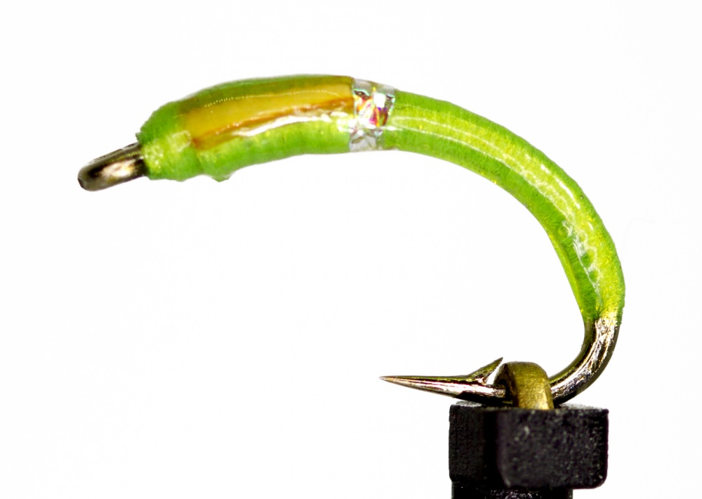 The Essential Fly Fluorescent Green Flexi Epoxy Buzzer Fishing Fly