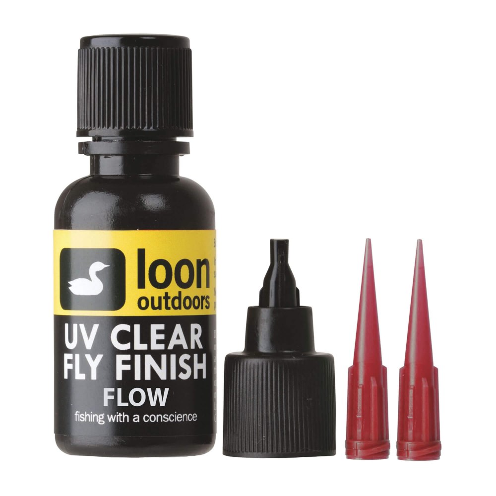 Loon Outdoors Uv Clear Fly Finish (Resin) Flow 0.5Oz Fly Tying Tools