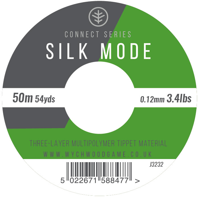 Wychwood Connect Series Fluorocarbon Silk Mode 3.4Lb Trout Fly Fishing Leader