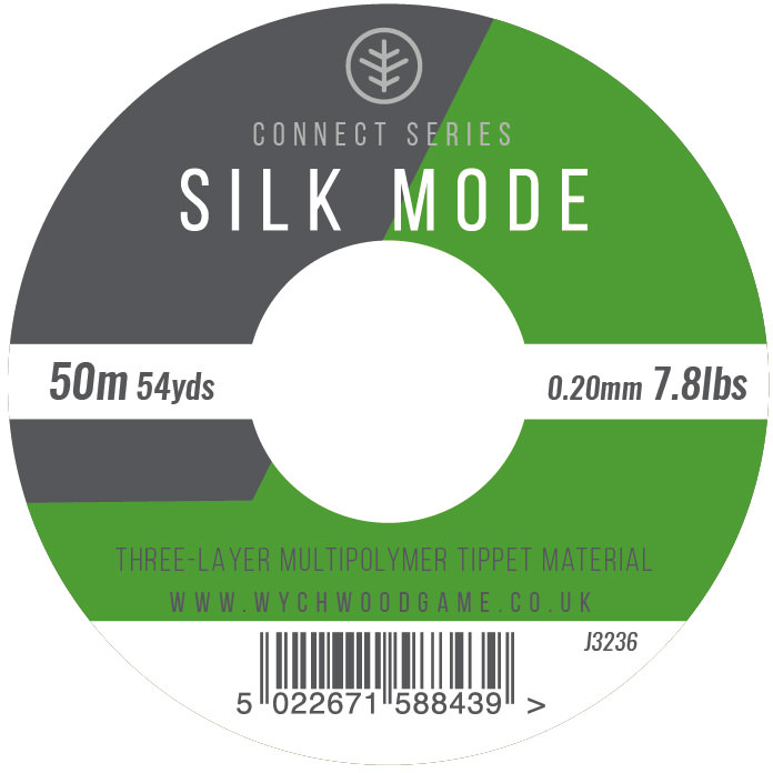 Wychwood Connect Series Fluorocarbon Silk Mode 7.8Lb Trout Fly Fishing Leader