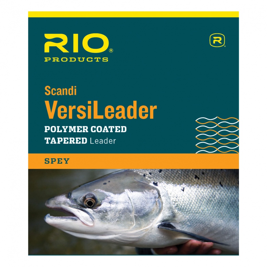 Rio Products Spey Versileader 10Ft Black / Blue Loop Sink 5 Ips Fly Fishing Leader (Length 10ft / 3.05m)