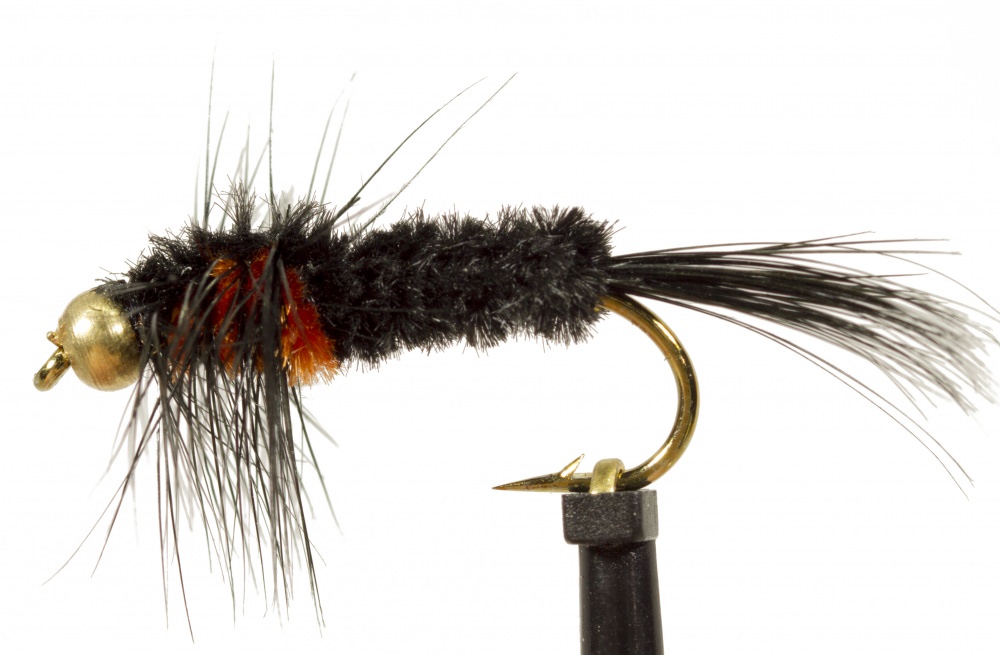 The Essential Fly Montana Orange Beadhead Fishing Fly