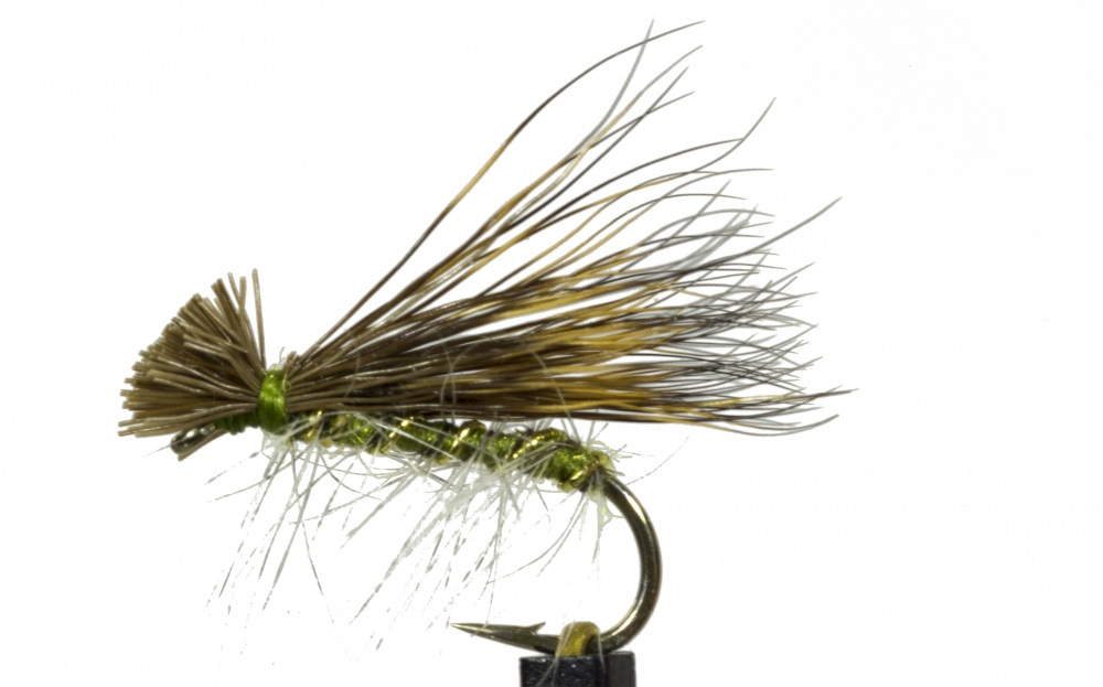 The Essential Fly Elk Hair Olive Caddis Fishing Fly