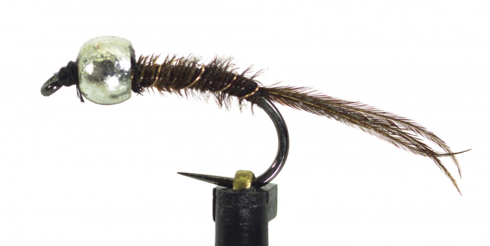The Essential Fly Barbless Micro Camel Nymph Fishing Fly