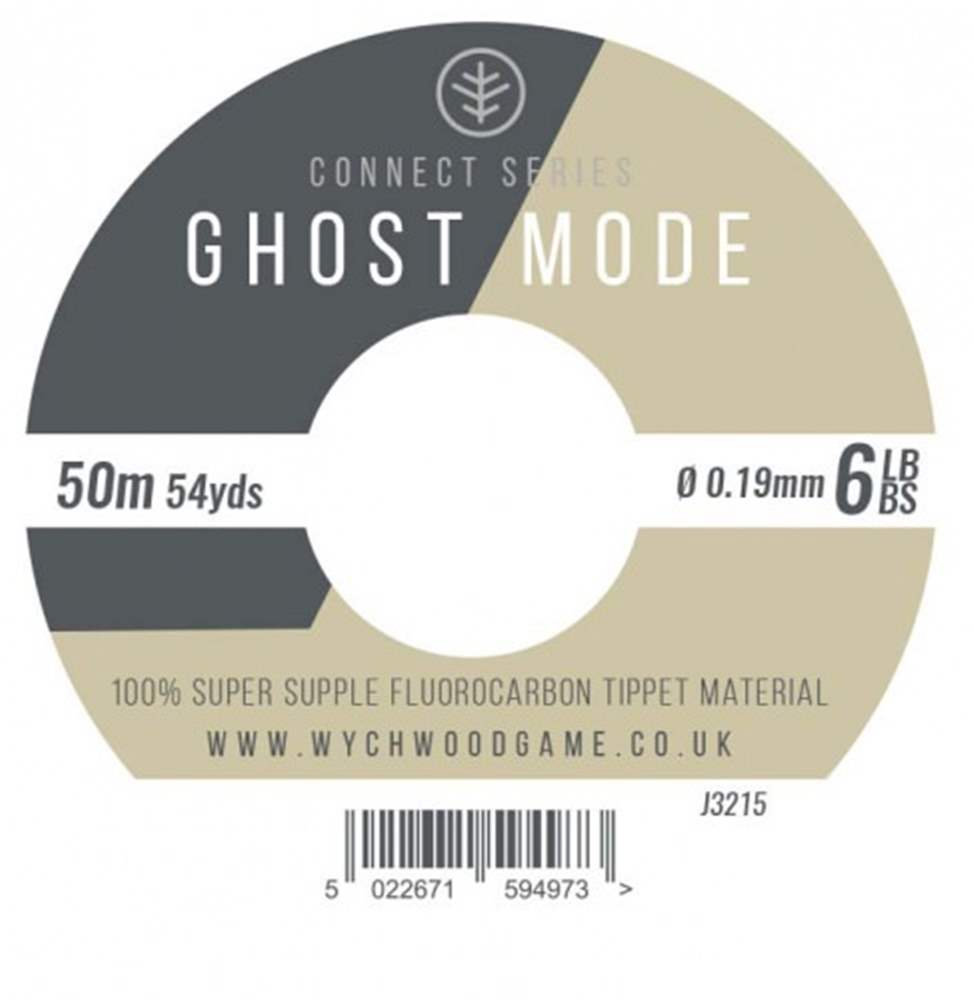 Wychwood Connect Series Fluorocarbon Ghost Mode 6Lb Trout Fly Fishing Leader