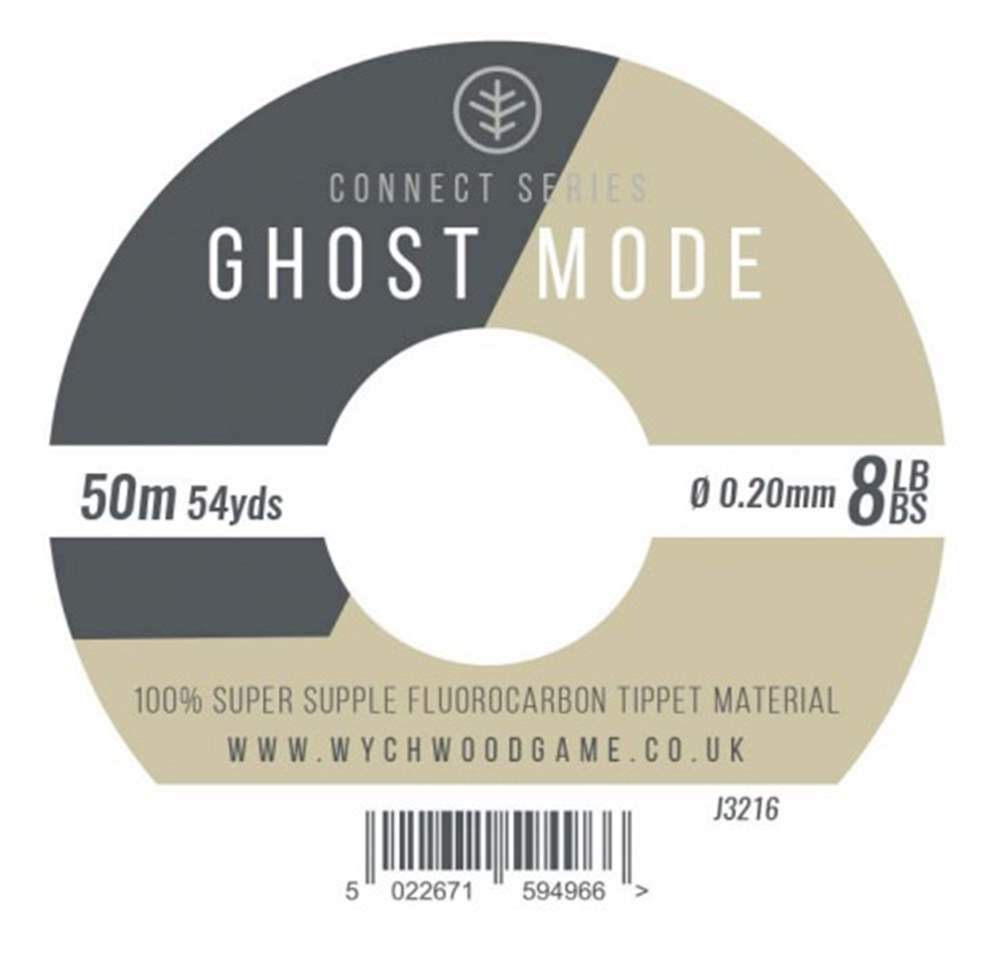 Wychwood Connect Series Fluorocarbon Ghost Mode 8Lb Fly Fishing Leader For Trout Fishing