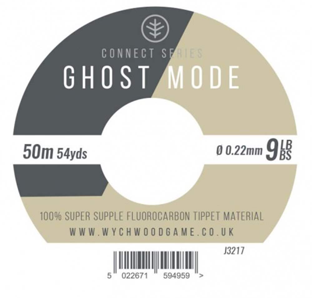 Wychwood Connect Series Fluorocarbon Ghost Mode 9Lb Fly Fishing Leader For Trout Fishing