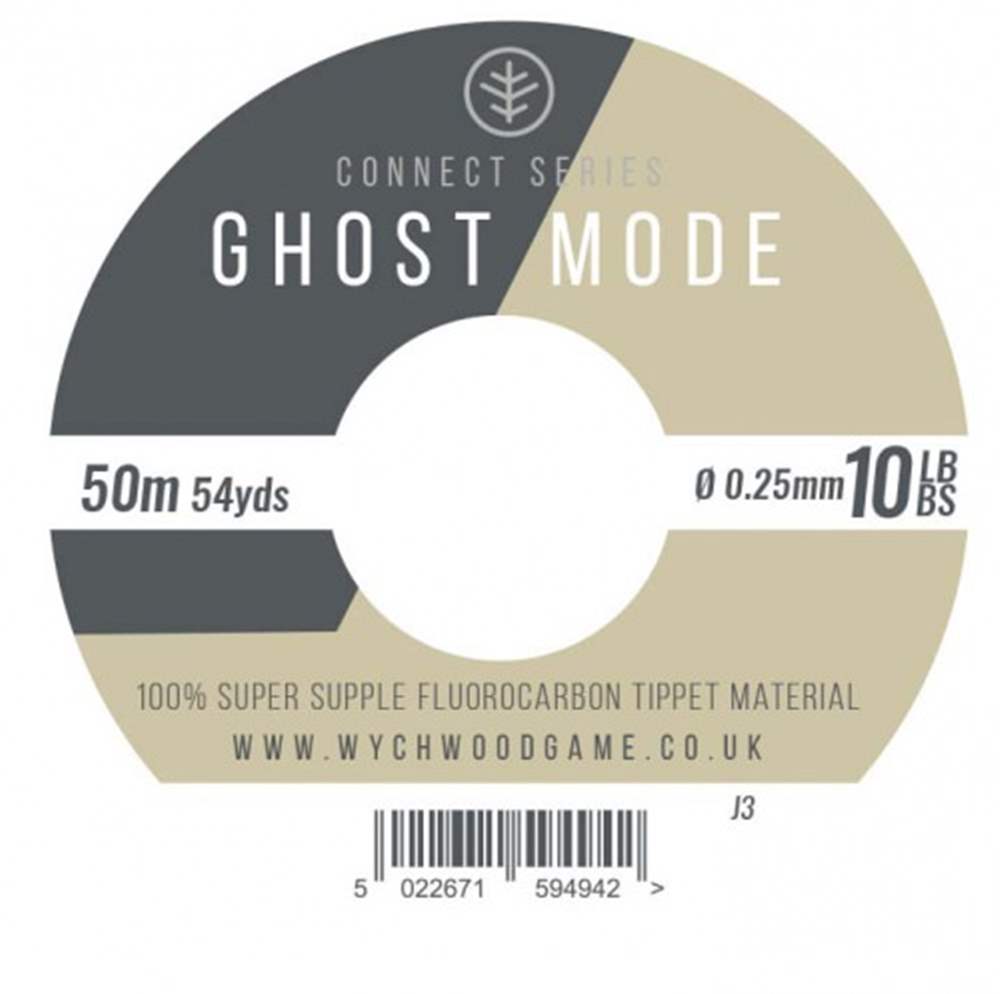 Wychwood Connect Series Fluorocarbon Ghost Mode 10Lb Trout Fly Fishing Leader