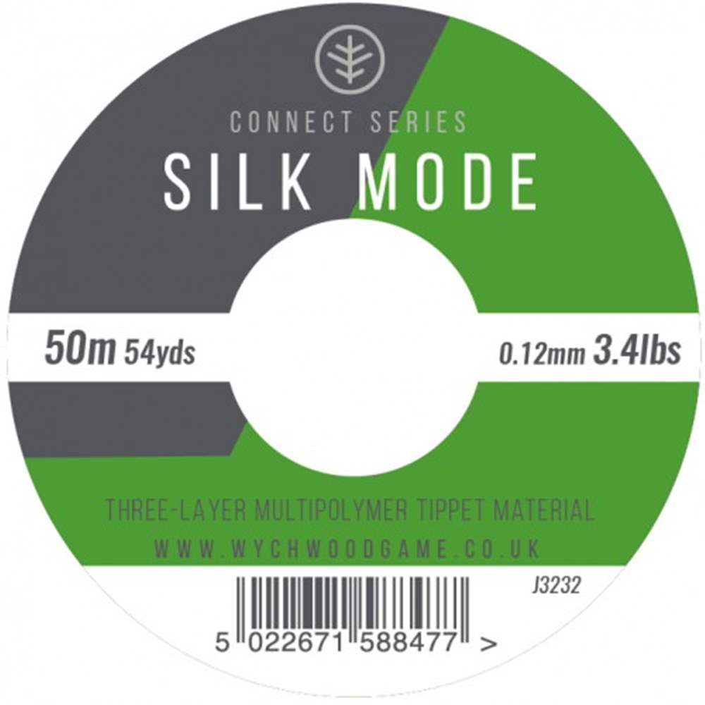 Wychwood Connect Series Fluorocarbon Silk Mode 3.4Lb Trout Fly Fishing Leader