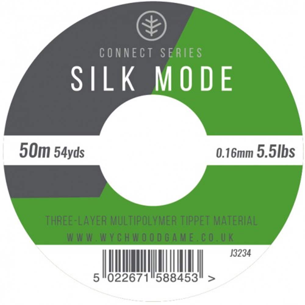 Wychwood Connect Series Fluorocarbon Silk Mode 5.5Lb Trout Fly Fishing Leader