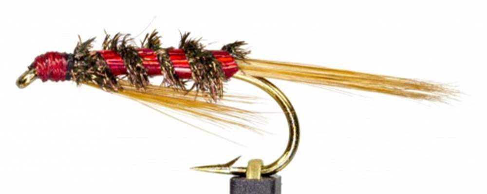 The Essential Fly Diawl Bach Holo Red Fishing Fly