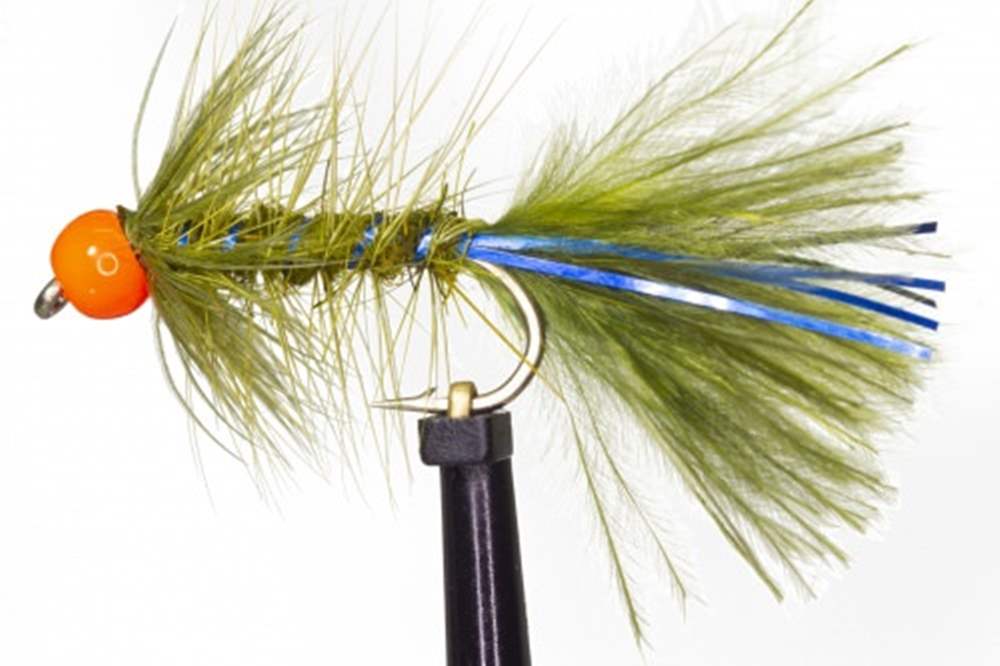 The Essential Fly Blue Flash Damsel Hot Head Fishing Fly