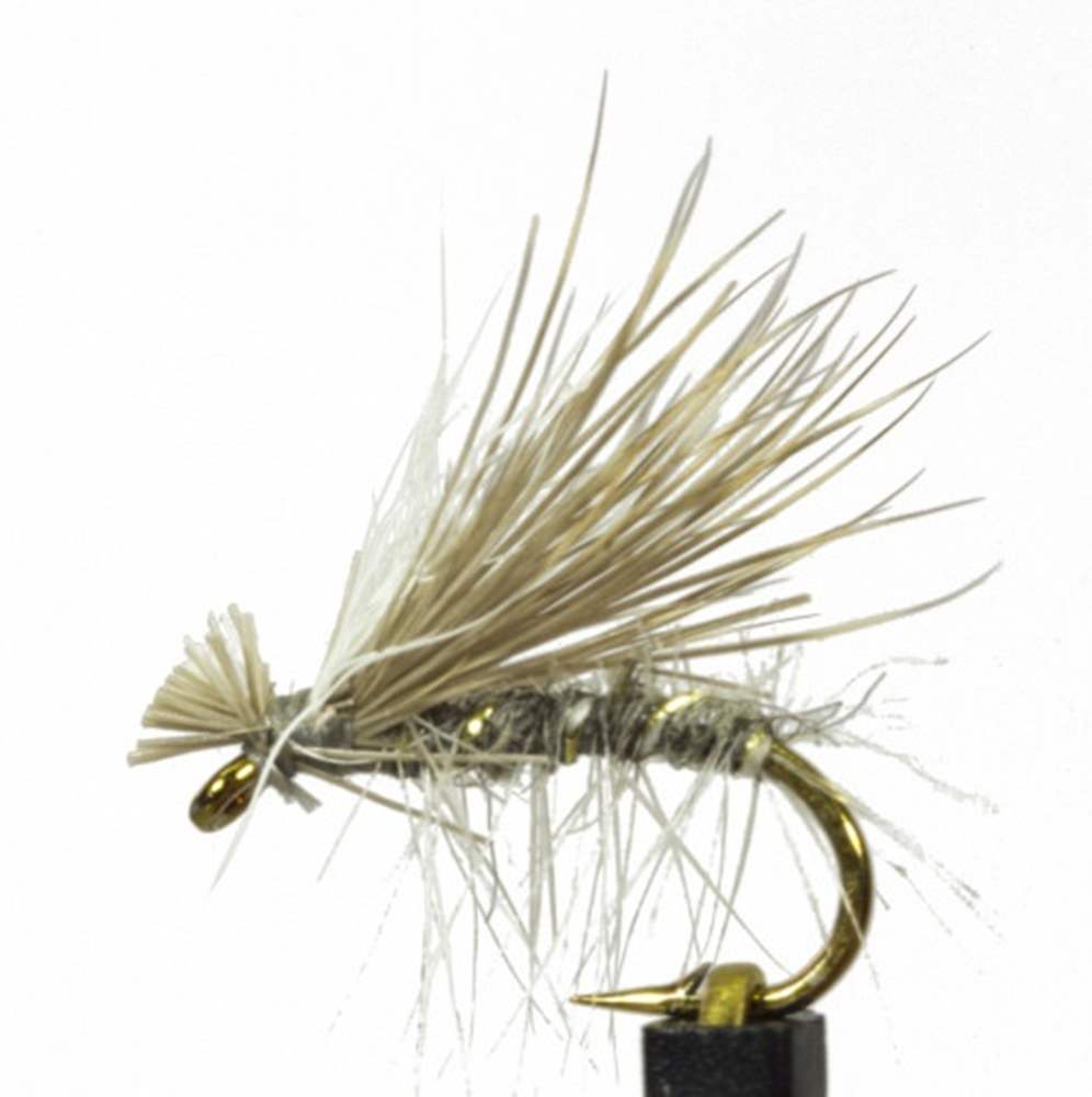 The Essential Fly Elk Hair Hi Vis Grey Caddis Fishing Fly