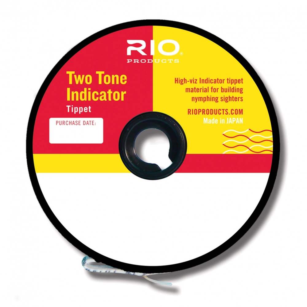 Rio Products Freshwater Tippet 2-Tone Indicator 2X For Fly Fishing (Length 30 Yds / 27.4m)