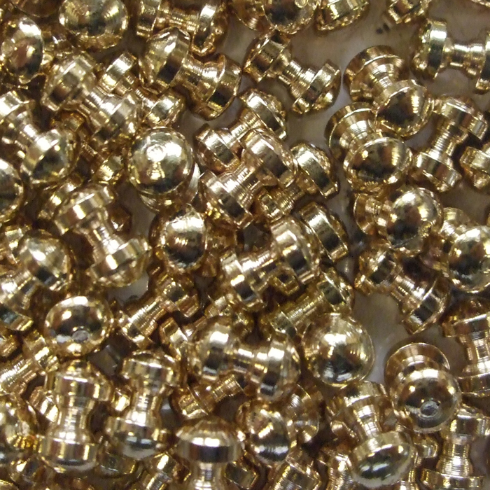 Turrall Dumbells Medium 4mm Gold Fly Tying Materials