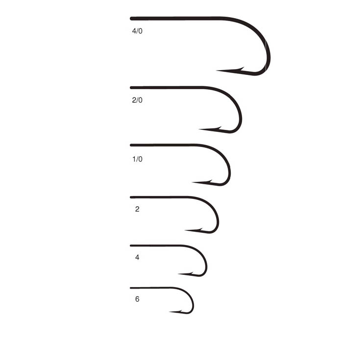 Turrall Hooks Saltwater Size 4 Saltwater Fly Tying Hooks