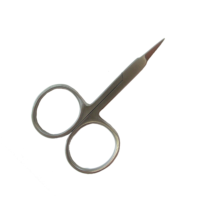 Turrall Scissors Large Finger Hole (Black) Fly Tying Tools
