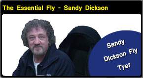 Sandy Dickson Fly Tyer Creator of Blank Buster Flies